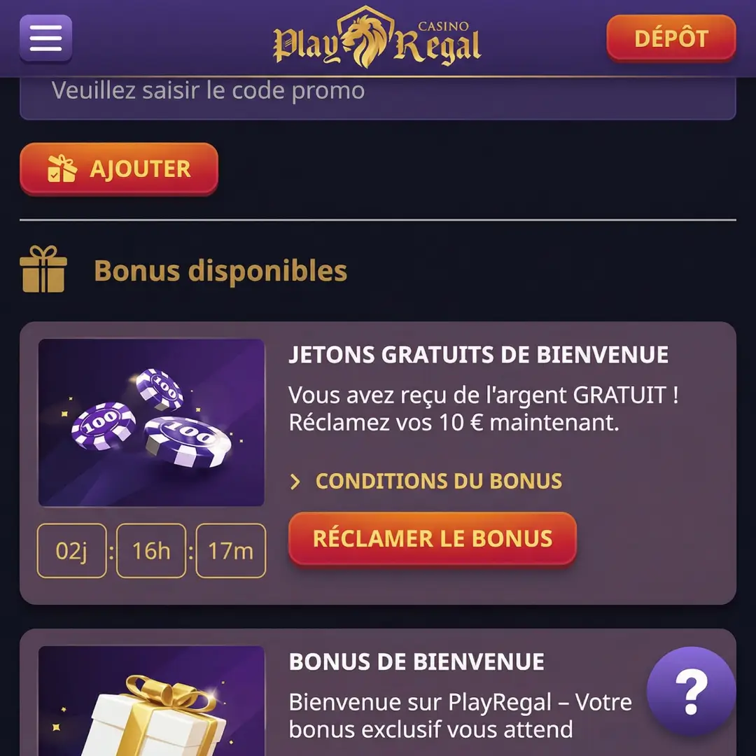 bonus Play Regal