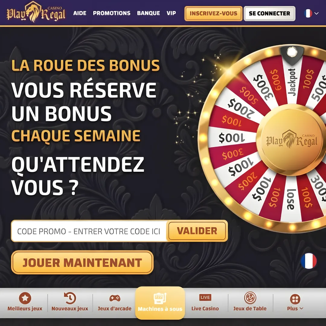 Play Regal Code Promo